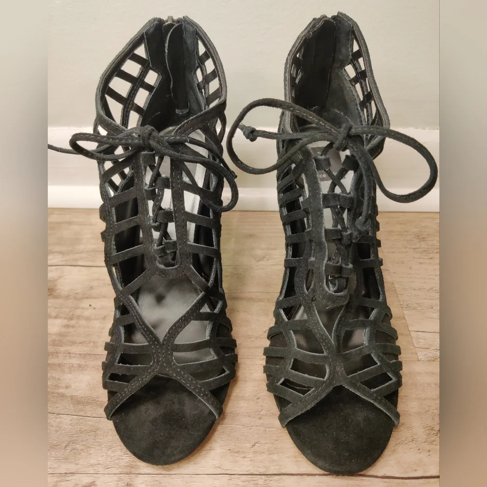 Dolce Vita Tinlie black heels size 8.5 - Picture 2 of 5